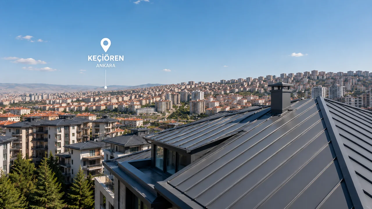 Keçiören Ankara kenet çatı ilçe görseli